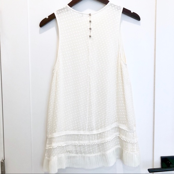 Proenza Schouler Dainty Dot & Ruffle Detail Top - Picture 5 of 8